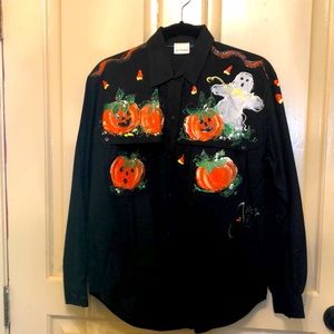 Hand painted Halloween shirt